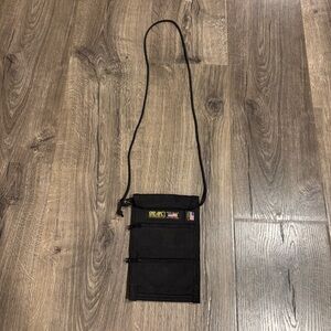 Spec-Ops Brand T.H.E. Black Nylon Tactical I.D. Holder with Cord Made in USA